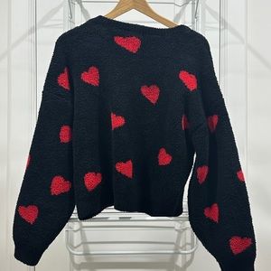 Heart Sweater - Sweet Lovely by Jen (Women’s S/M)